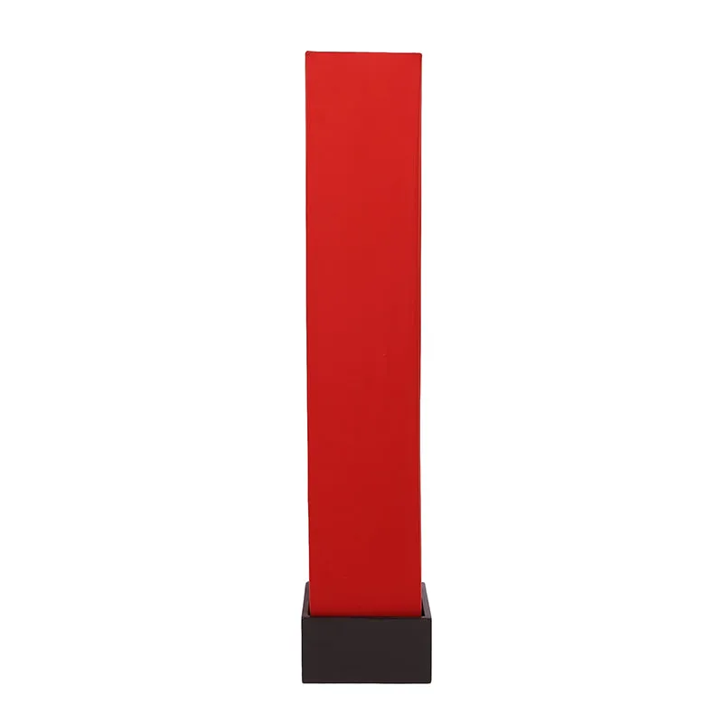 Axiya Wooden Tower Floor Lamp - Red media 3