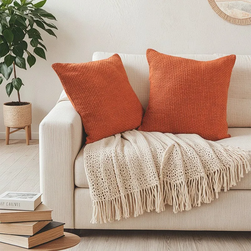 Thessa Dream Cushion Cover (Orange) - Set Of Two media 3