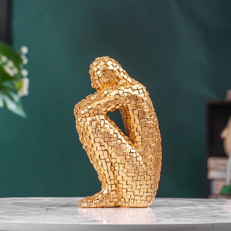 Abstract Human Showpiece - Gold media 4