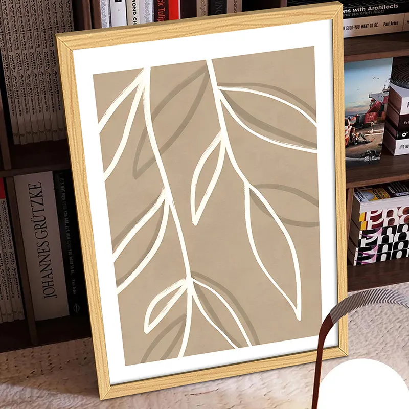 Shadow & Leaves Wall Art media 3