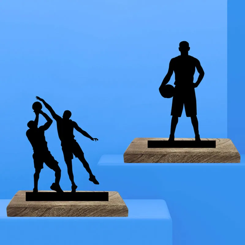 Basketball Craze II Showpiece - Set Of Two media 3