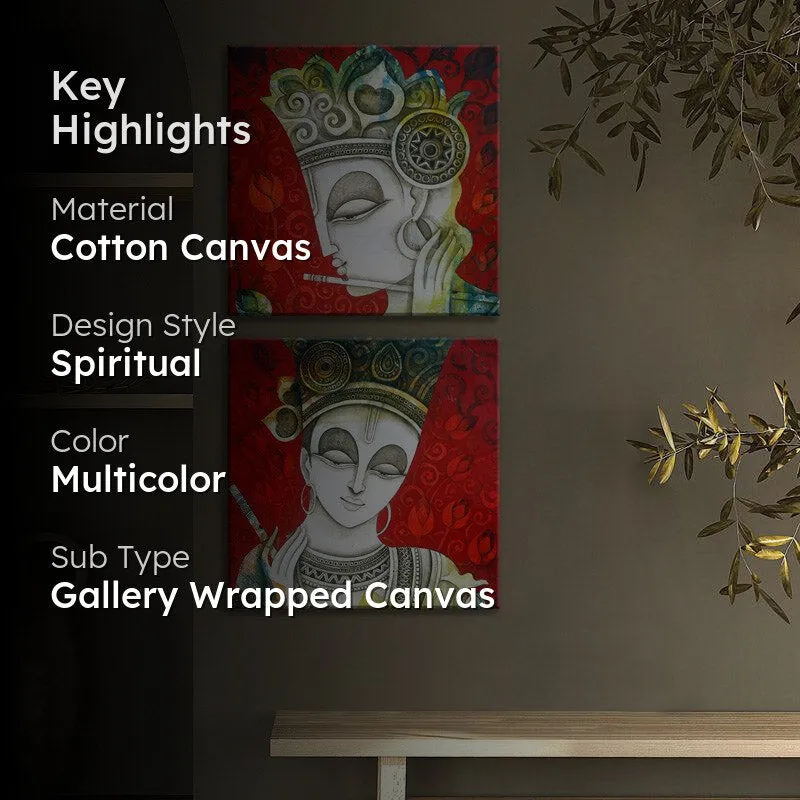 Murali Krishna Wall Art - Set Of Two media 2