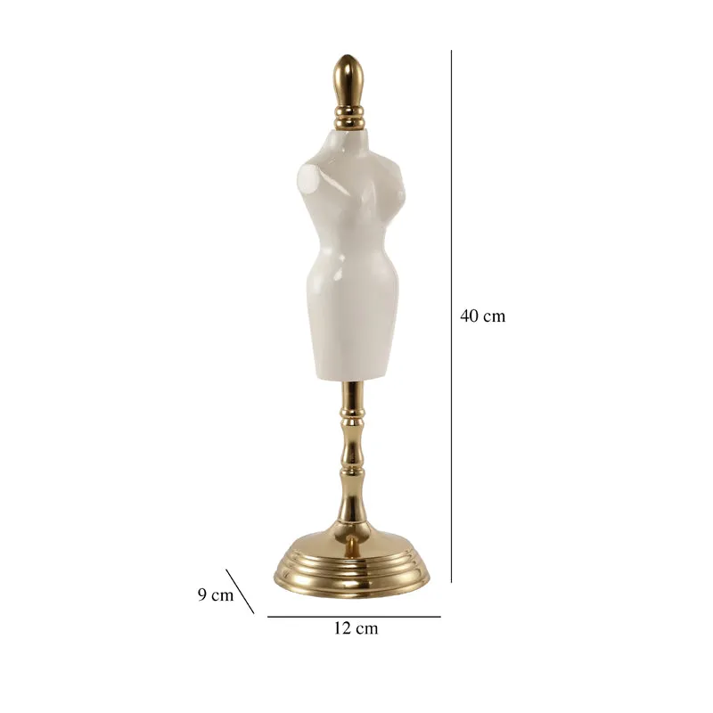 Mini Mannequin Showpiece - White media 5