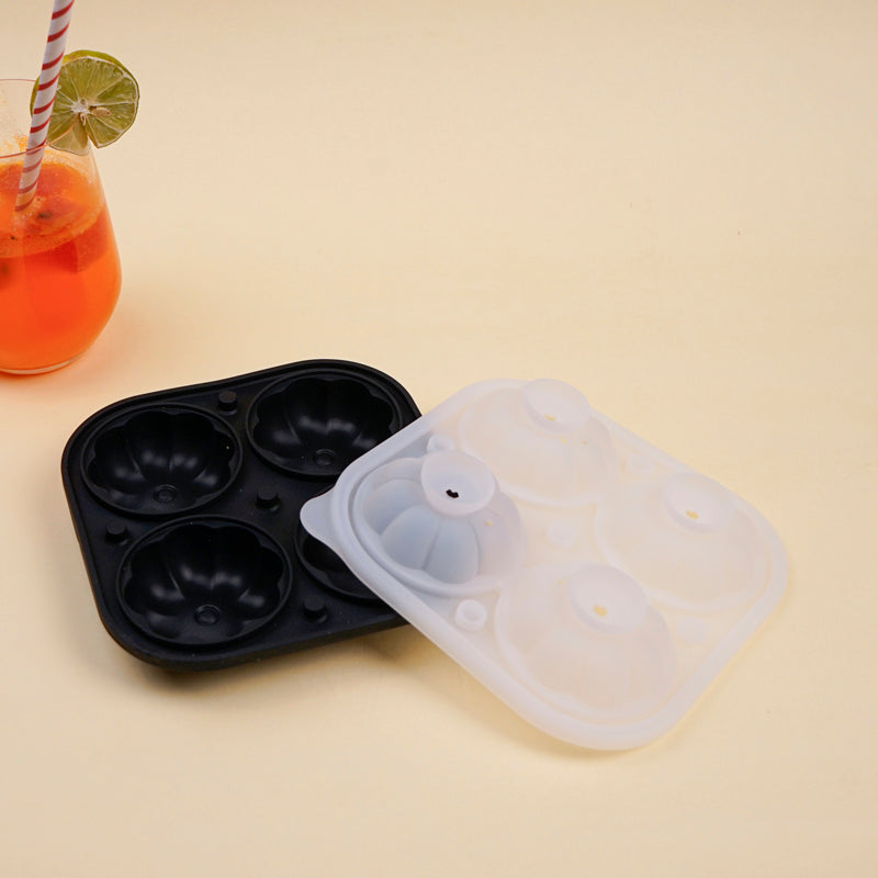 Chill Silicone 4-Cube Ice Mould - Black media 6
