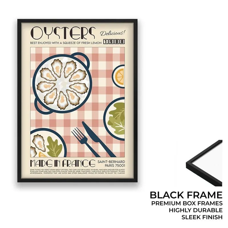 Blooming Brunch Archival Canvas Wall Art - Black media 8