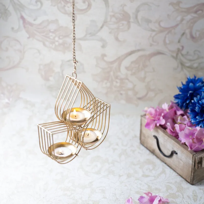 Three Eye Hanging Tealight Holder media 8