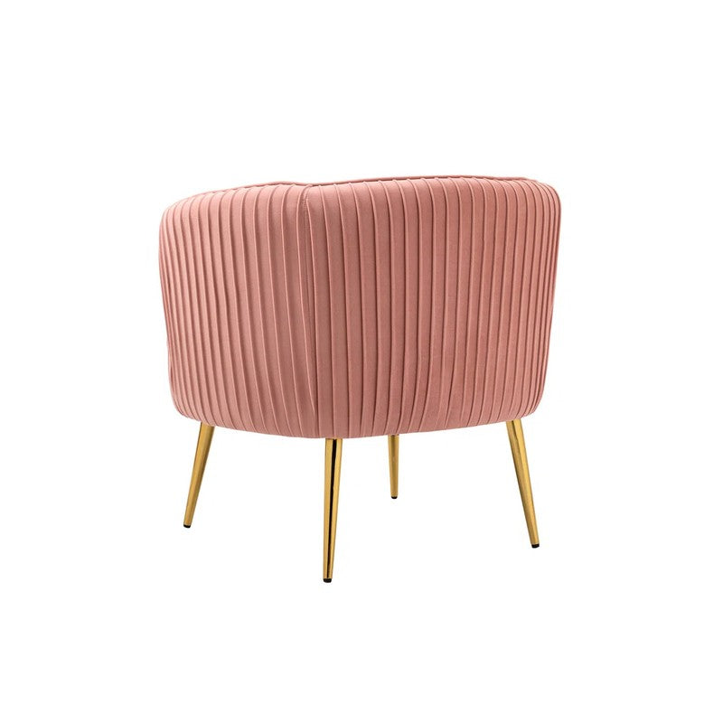 Leiser Accent Chair - Peach media 4