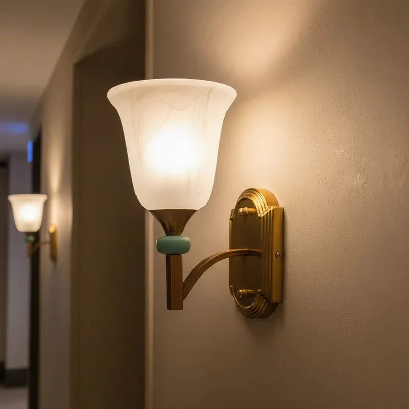 Vintage Petal Metal Wall Lamp media 3