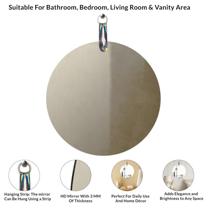 Reflecto Frameless Wall Mirror media 10