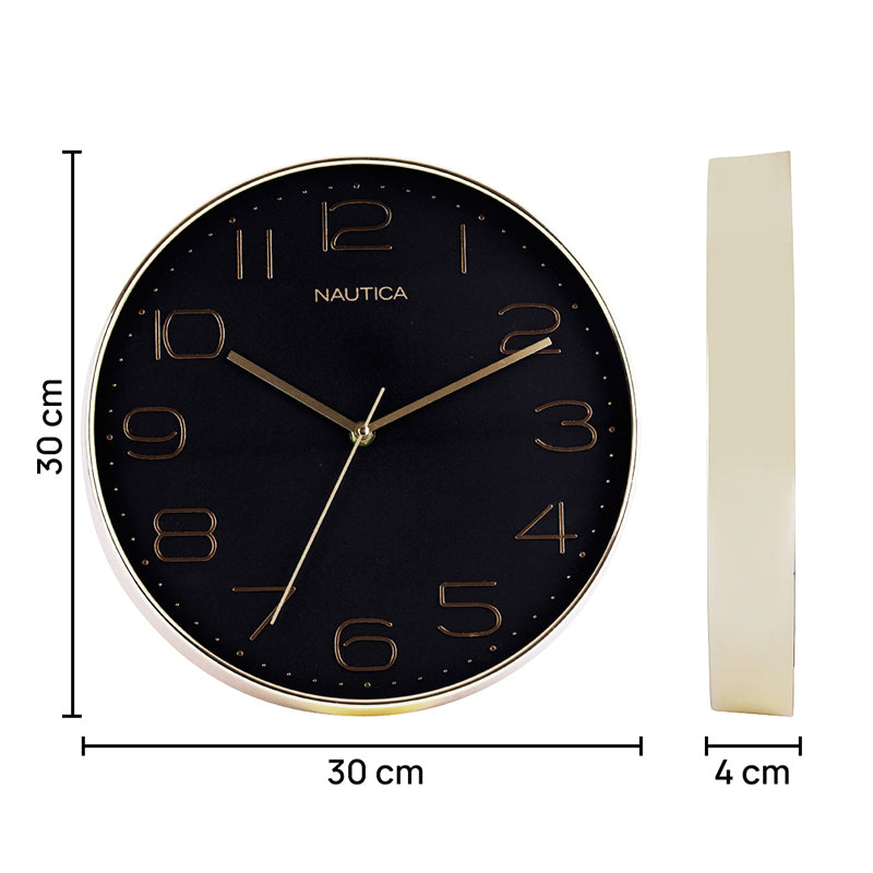 Oura Analog Wall Clock - Black media 9