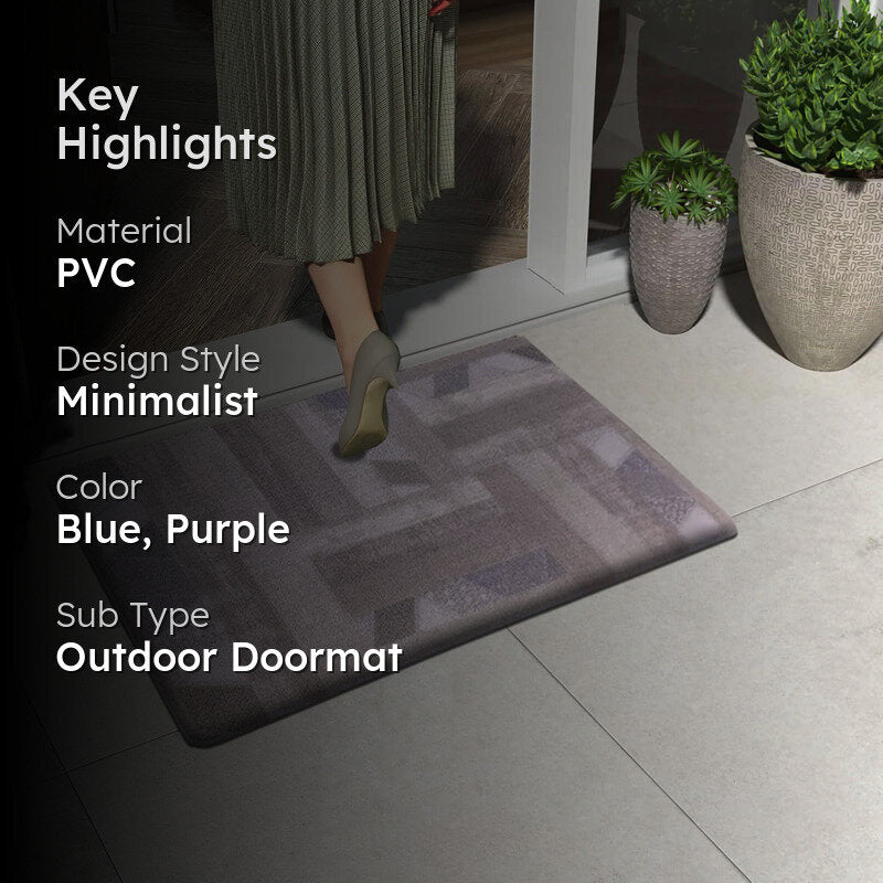 GeoAbstract Anti-Fatigue PVC Door Mats media 2