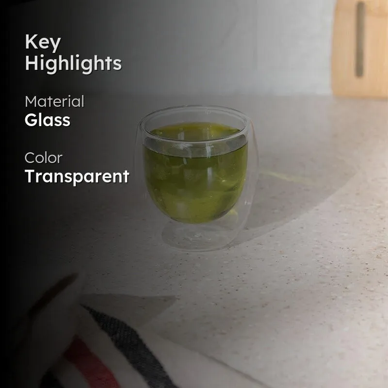 Fruna Double Wall Glass - 80 ML media 2