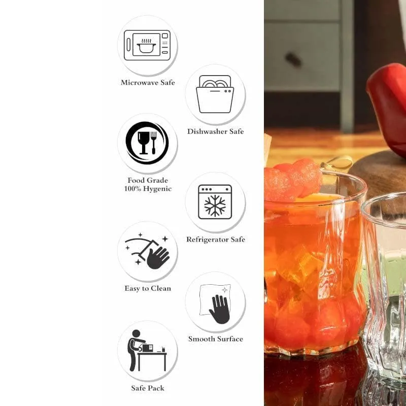 Pasabahce Karat Curved Glass Tumbler (270 ML) - Set Of Six media 6