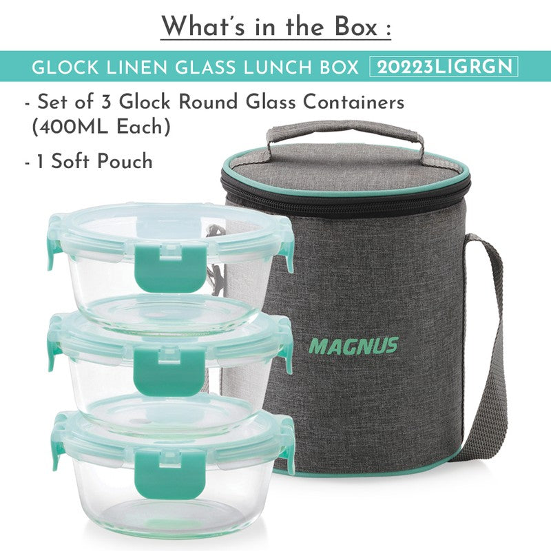 Aviro Snap Lunch Box with Lunch Bag - Four Piece Set media 5