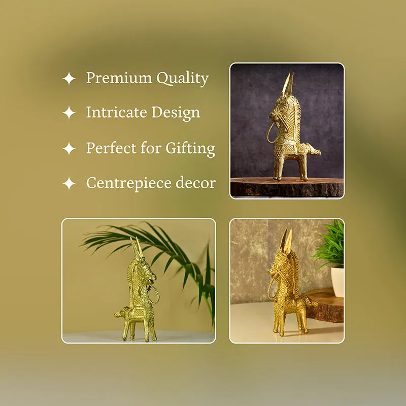 Ethnic Festive Horse Showpiece media 4