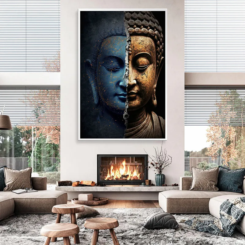 Buddha Obscura Canvas Wall Painting media 6
