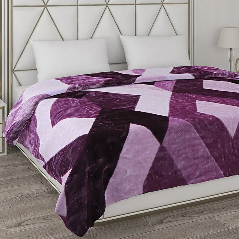 Monte Carlo Violet Oasis Blanket - 600 GSM media 5