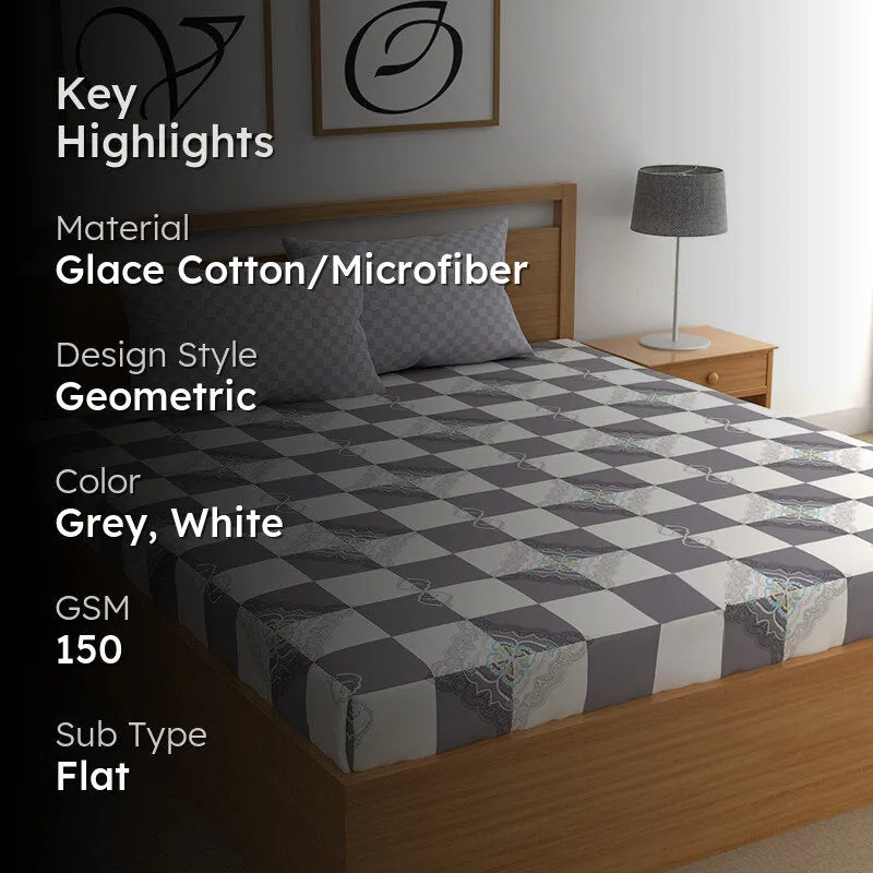 Cubiq I Microfiber Microfiber Bedsheet - 150 GSM media 2