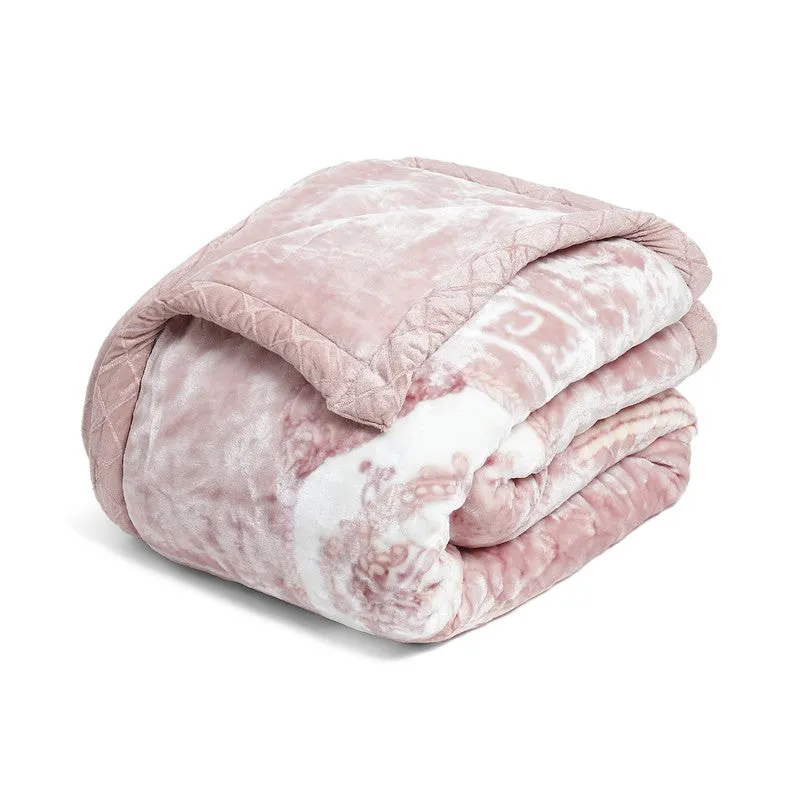 Monte Carlo Blush Serenity Blanket - 1000 GSM media 5