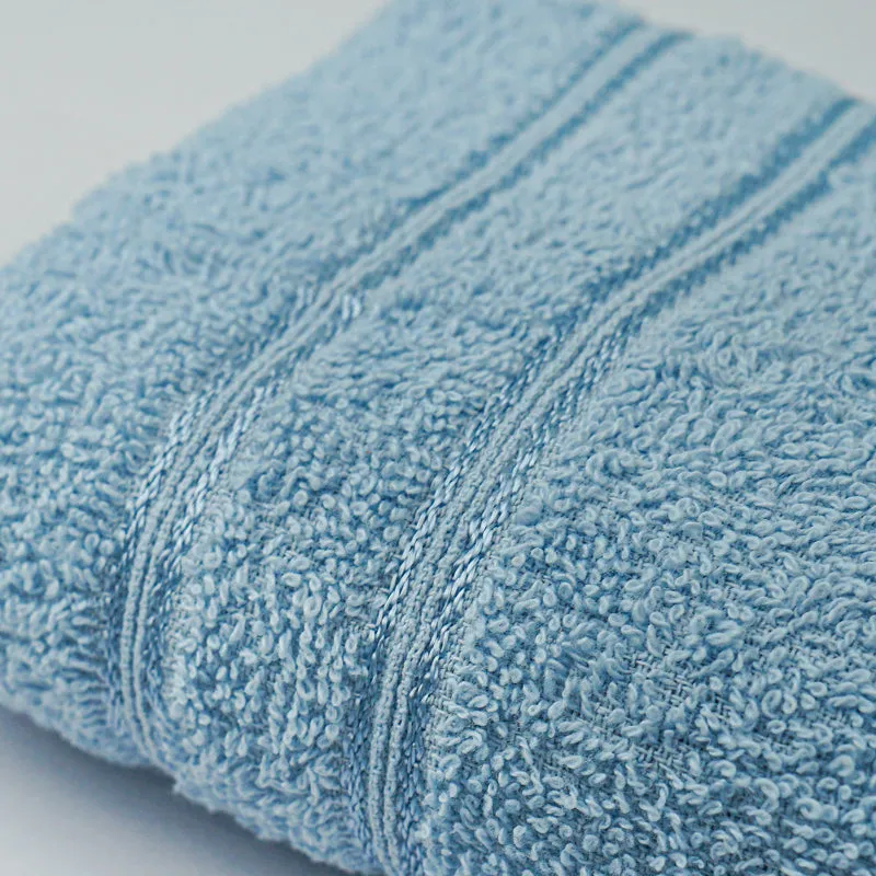 Micro Cotton Luxe Dry Soothe Hand Towel (Blue) - Set Of Two media 4