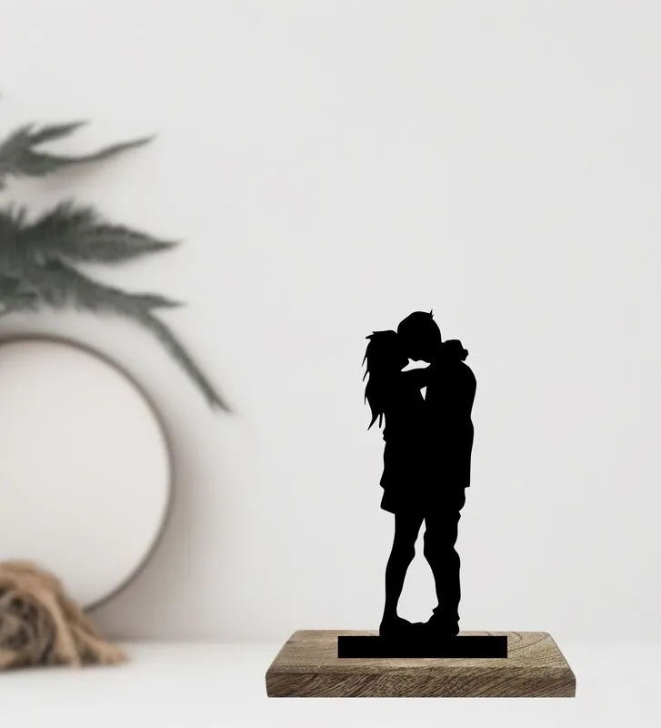 Bonded Hearts Showpiece - Set Of Two media 4