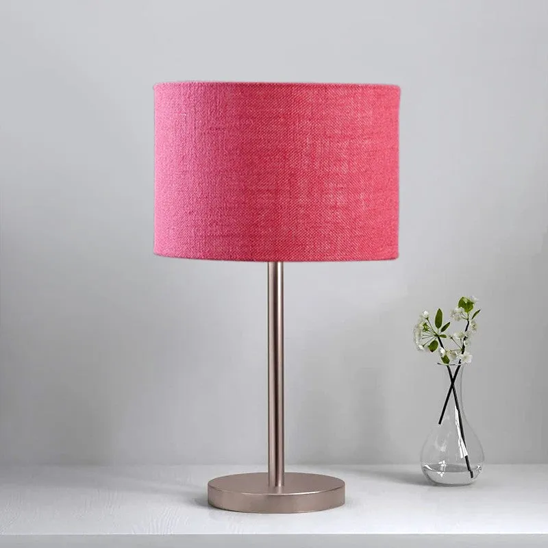 Noctra Muse Glow Metal Table Lamp - Pink media 4