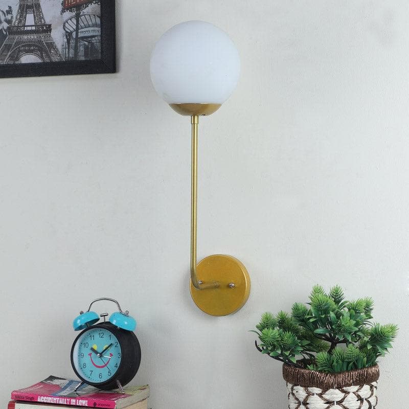 Osiri Moon LED Glass & Metal Wall Lamp media 3