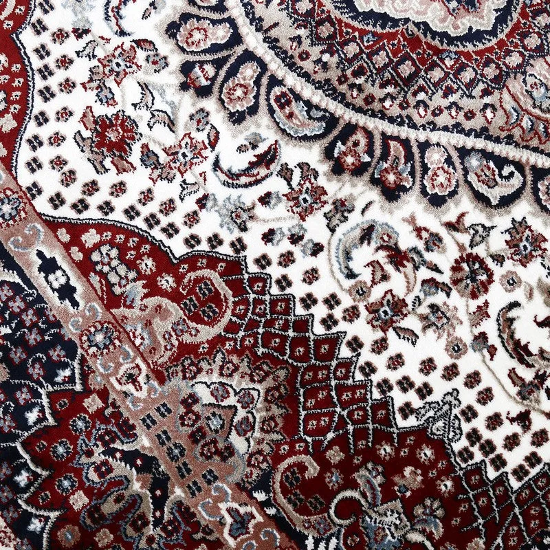 Noorza Art Silk Carpet - Maroon media 6