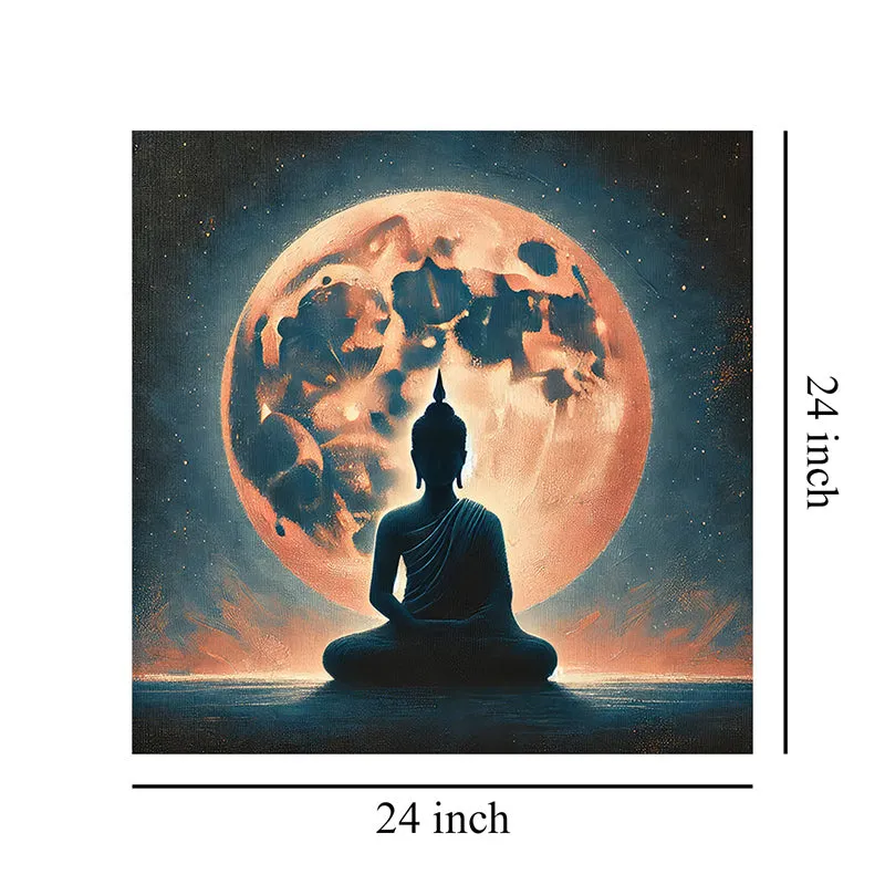 Buddha Chanda Wall Painting media 8