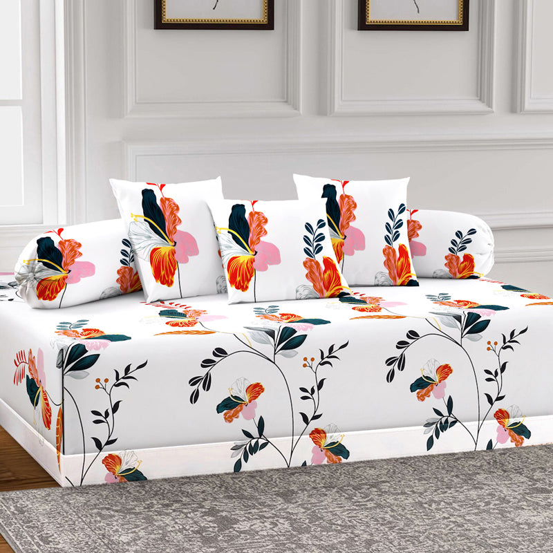 Vibrant Vines Diwan Set - Six Piece Set
