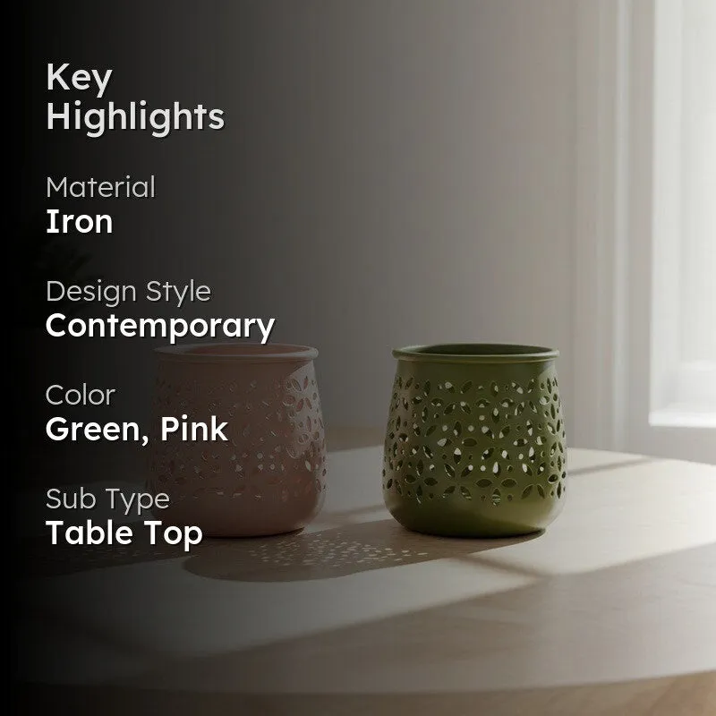 RegalHalo Tealight Holder - Set Of Two media 2