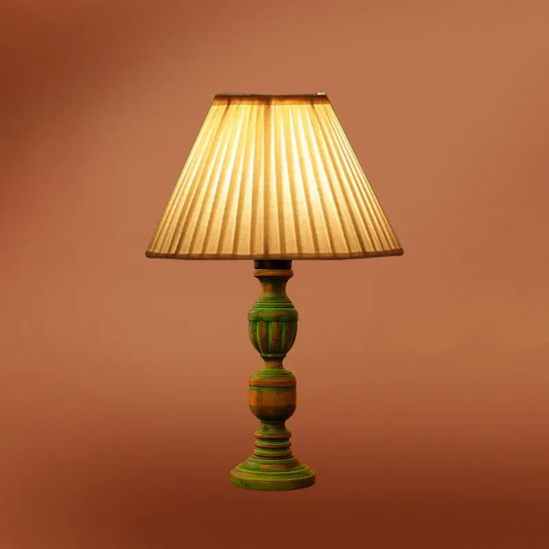 Arvello Lumo Wooden Table Lamp - OffWhite media 7
