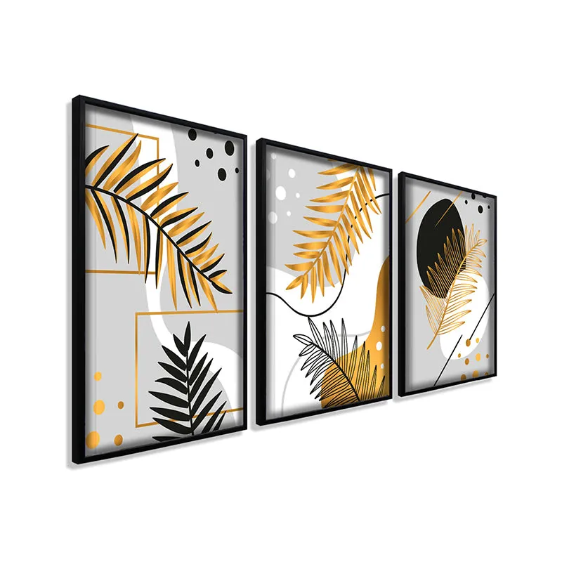 Luxe Tropics Wall Art With Frame - Set Of Three media 5