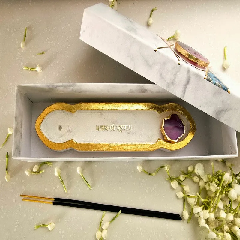 Jai Shree Krishna Incense Holders media 5