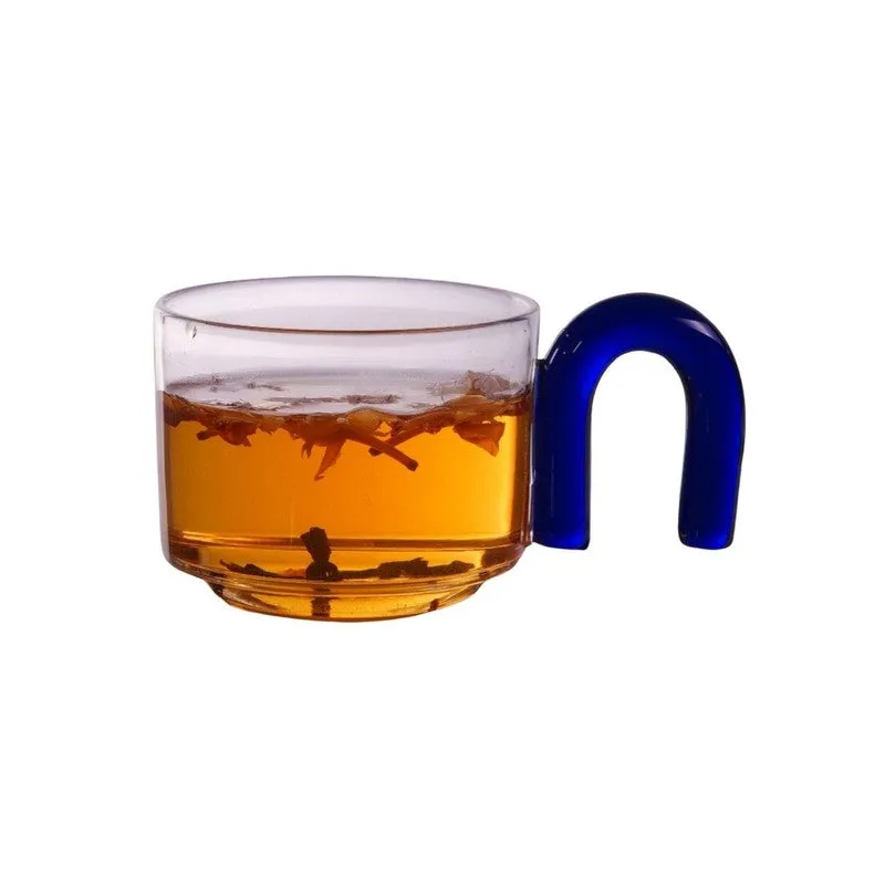 Lyricca Borosilicate Glass Tea Cup (140 mL Each) - Set Of Two media 4
