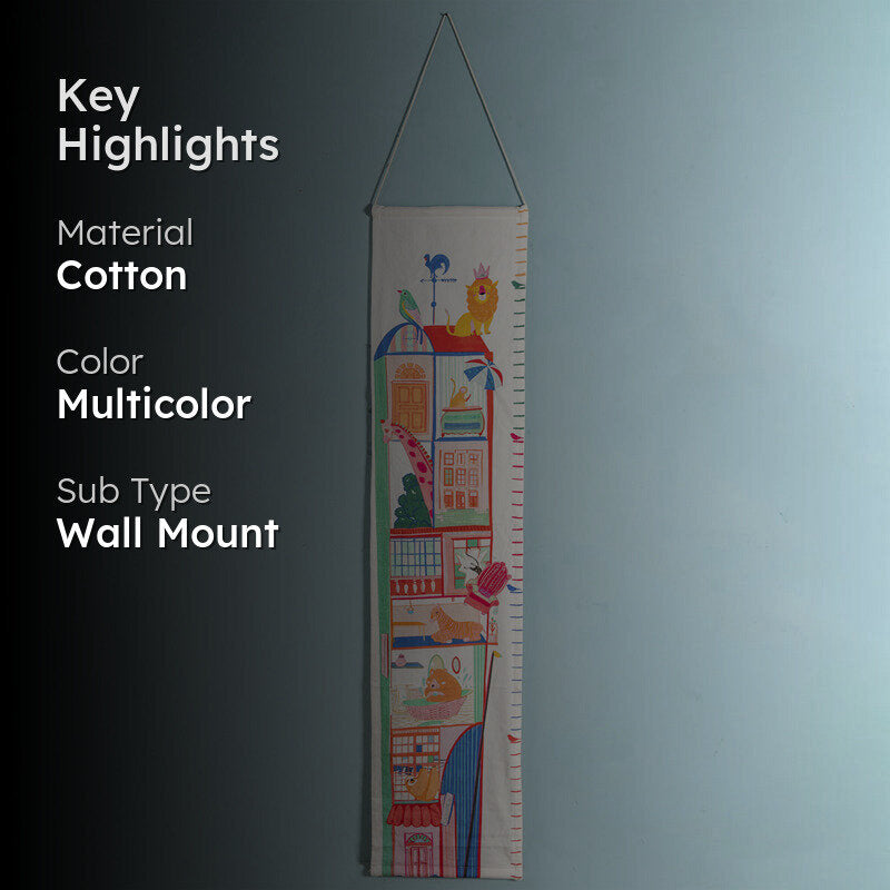 Urban Jungle Handpainted Height Chart media 2