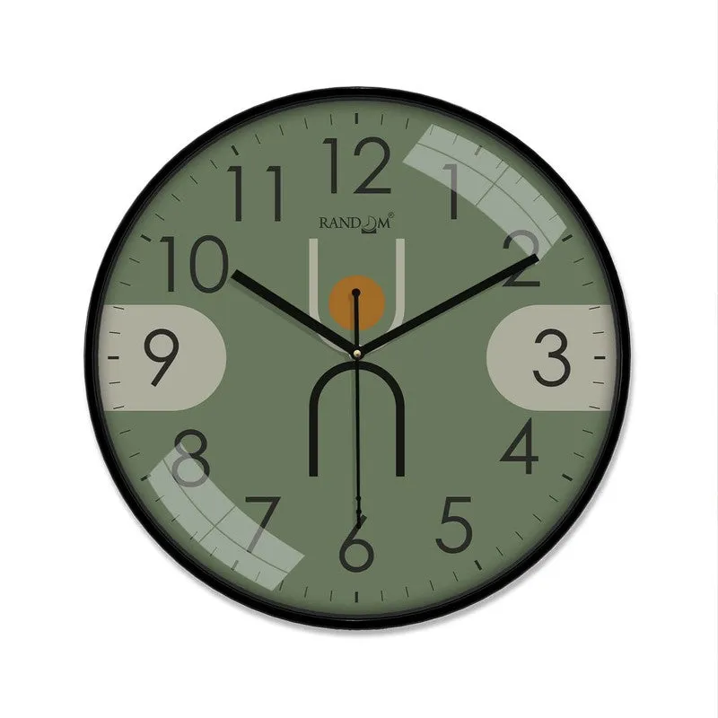 Grove Round Analog Wall Clock - Olive Green media 3