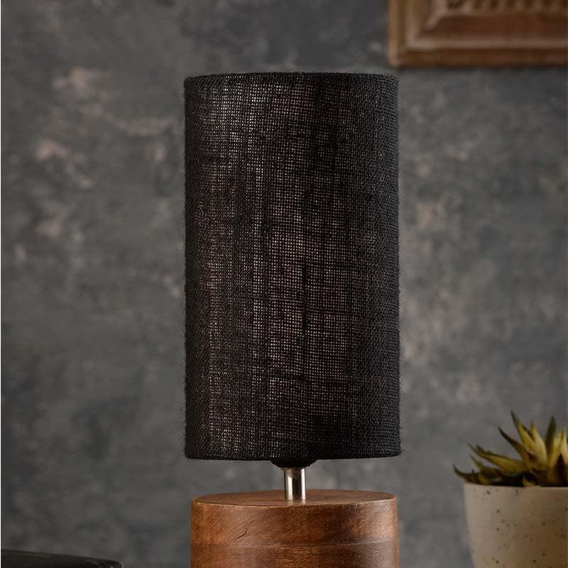 Black Magic Fabric Table Lamp - Black media 3
