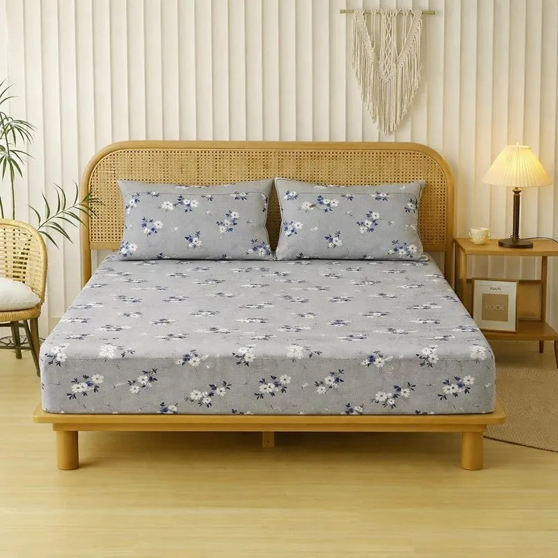 Soft Garden Cotton Bedsheet - 300 TC media 3