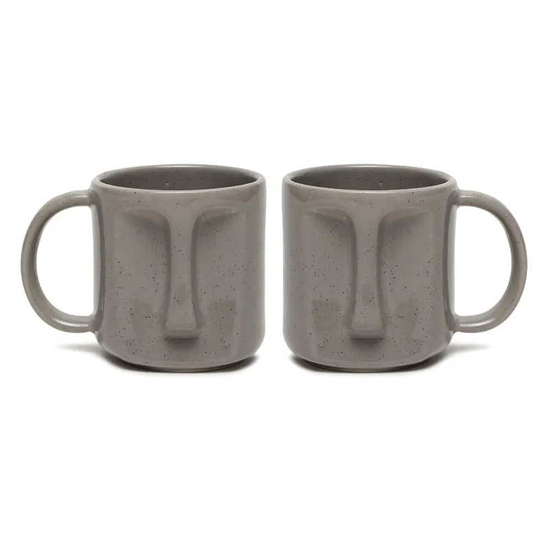 Cuppa Stoneware Coffee Mug (420 mL Each,Grey) - Set Of Two media 5
