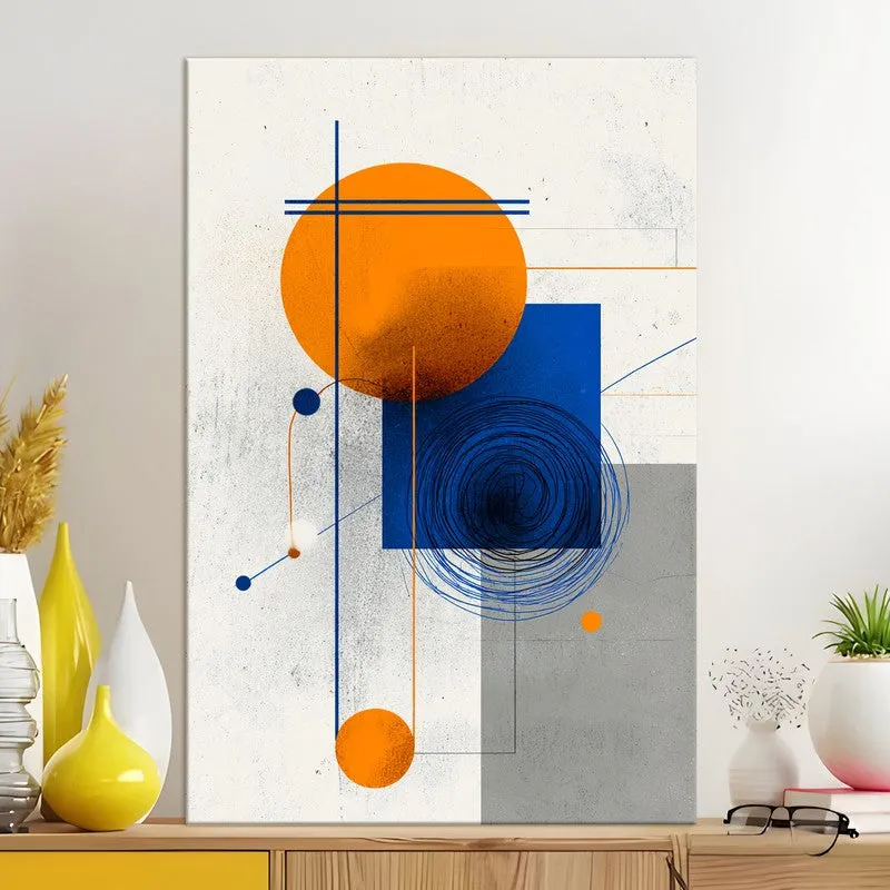 Modern Shape Harmony Canvas Wall Art media 5