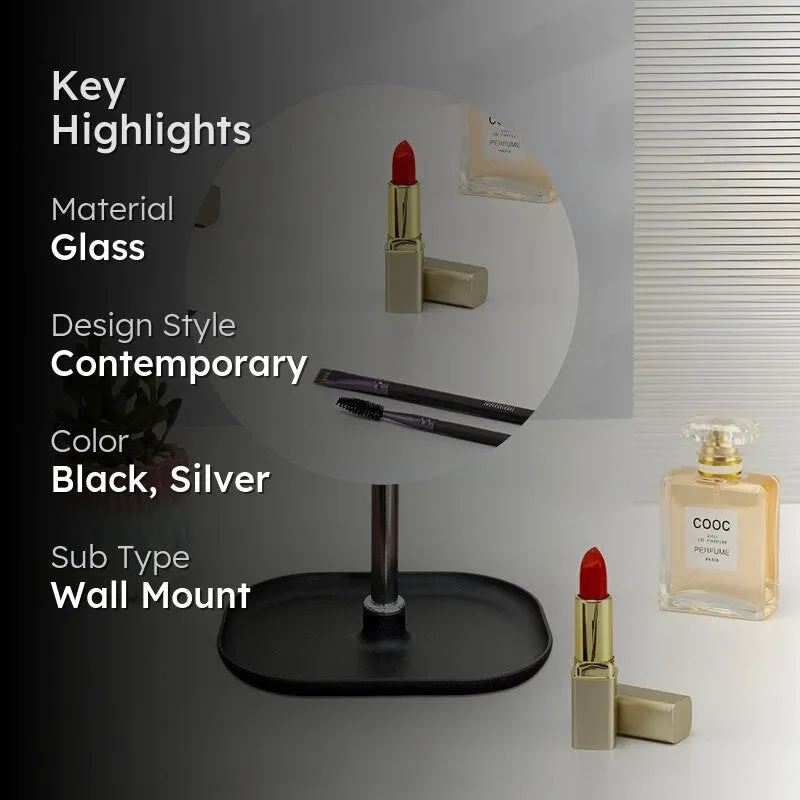 Tabletop Magnifying Makeup Mirror media 2