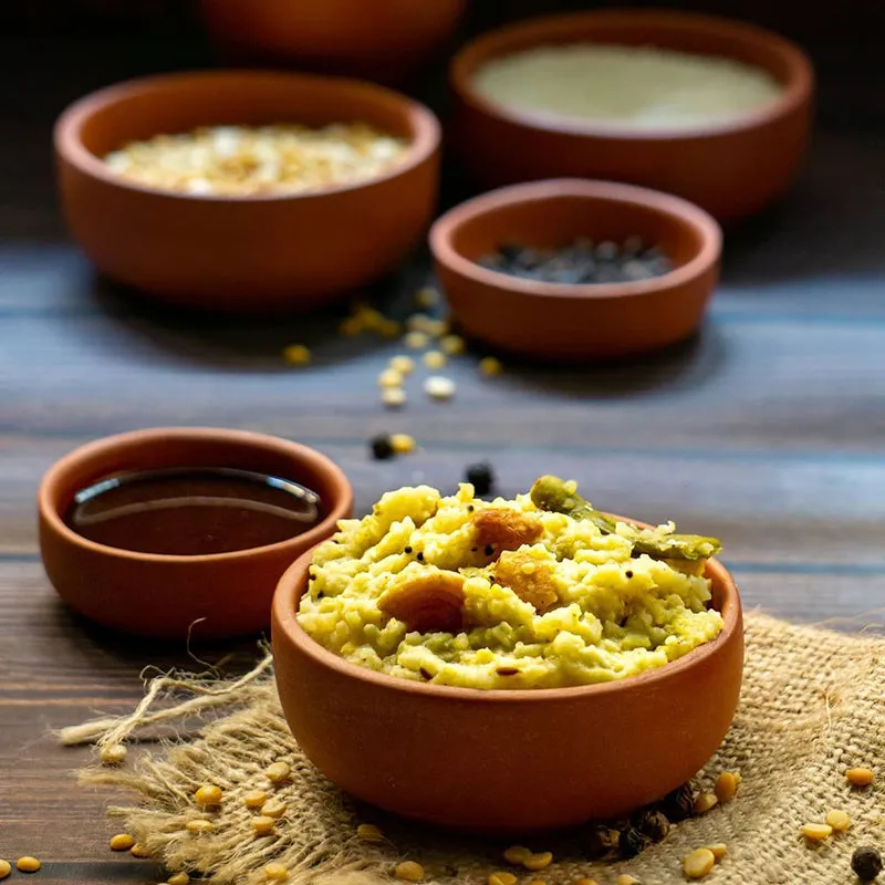 Rhea Terracotta Serving Bowl (130 mL) - Set Of Six media 3