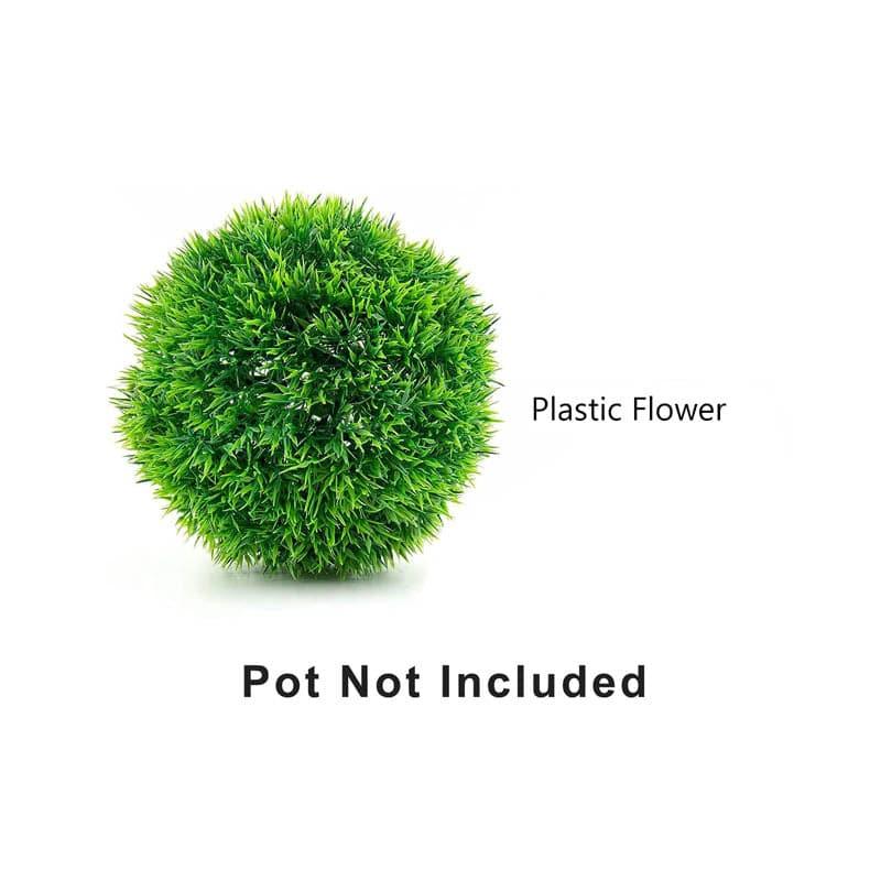 Faux Evergreen Bush (9 cms) - Set Of Four media 5