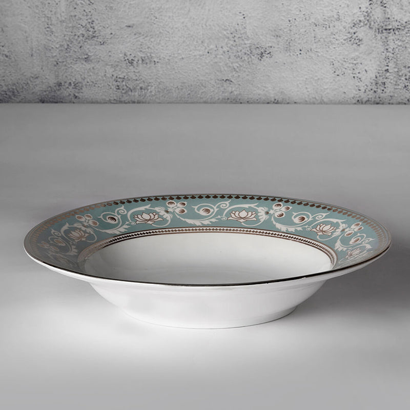 India Circus Imperator Bone China Pasta Plate - Set Of Two media 5
