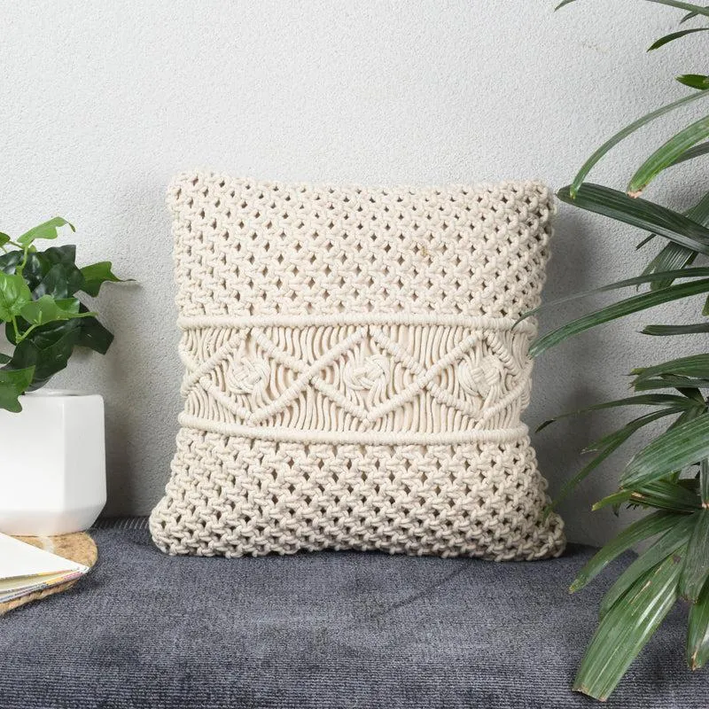 Imo Macrame Cushion Cover media 1