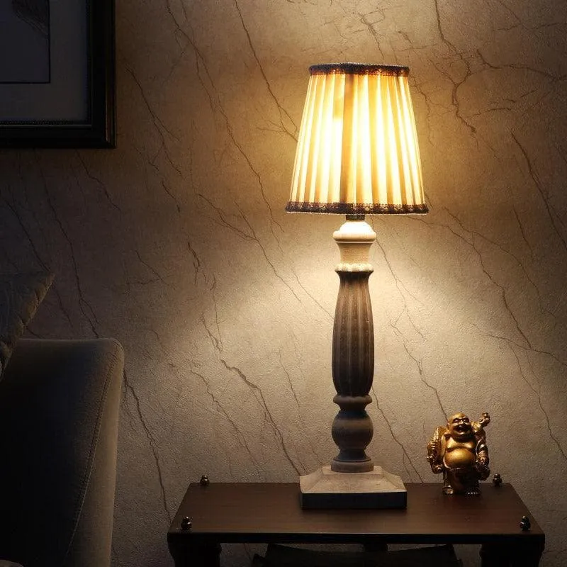 Maritza Magni Fabric Table Lamp - White media 4