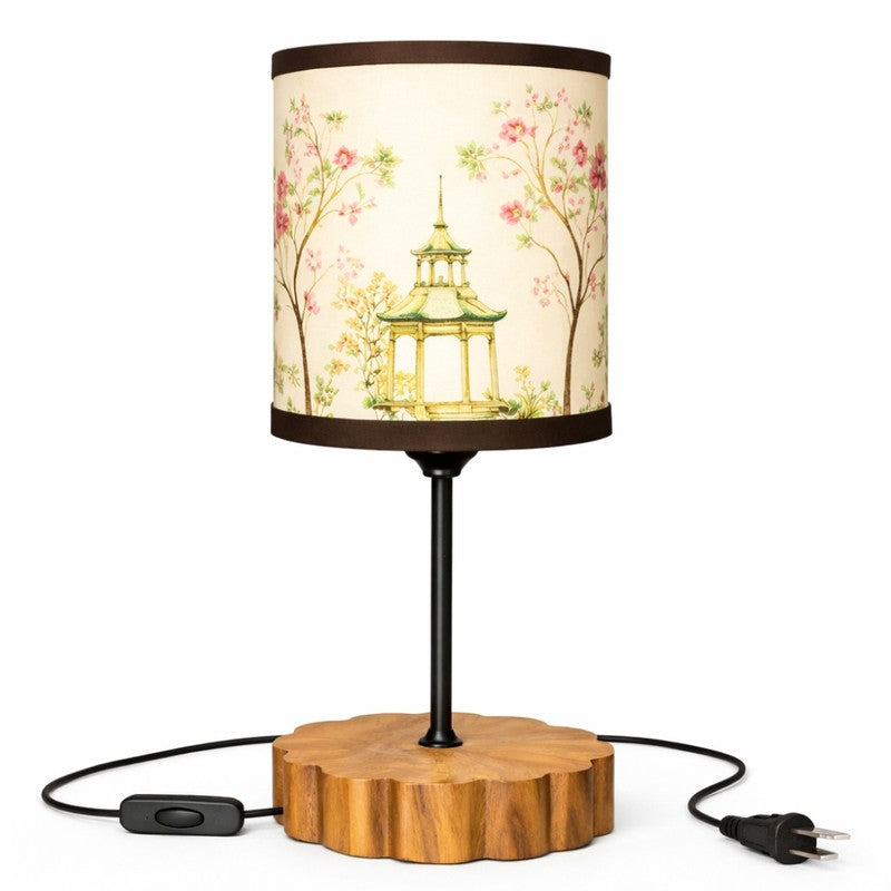 Oakmont Classic Cotton Table Lamp - Multicolor media 4