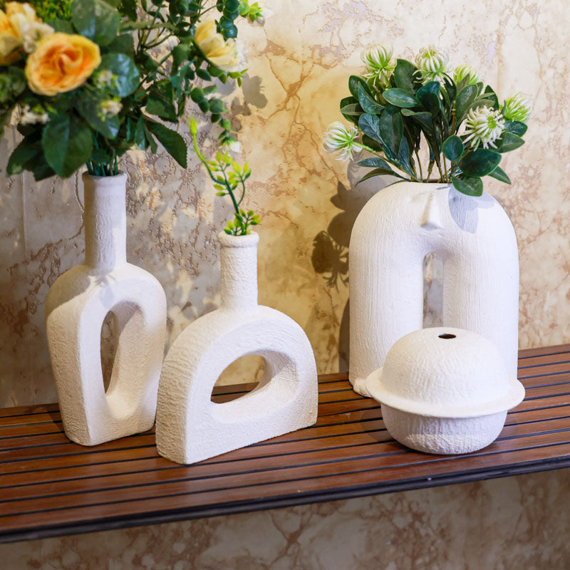 Oriki Ceramic Vase - Set Of Four media 8