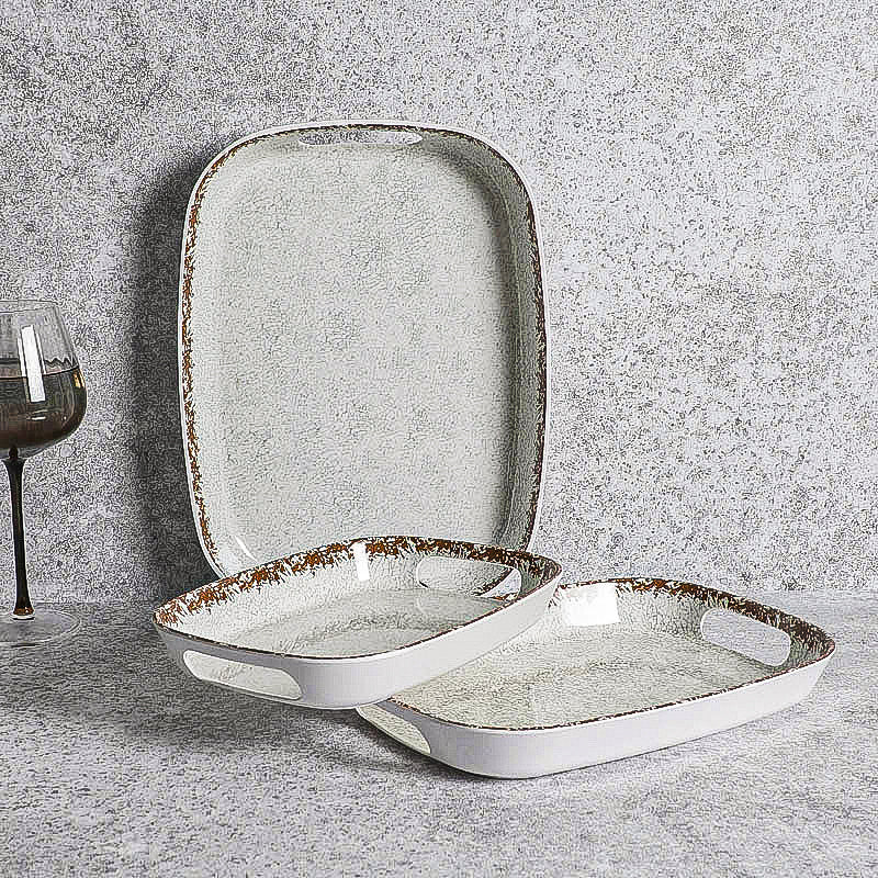 Magna Opulance Serving Tray - Set Of Three